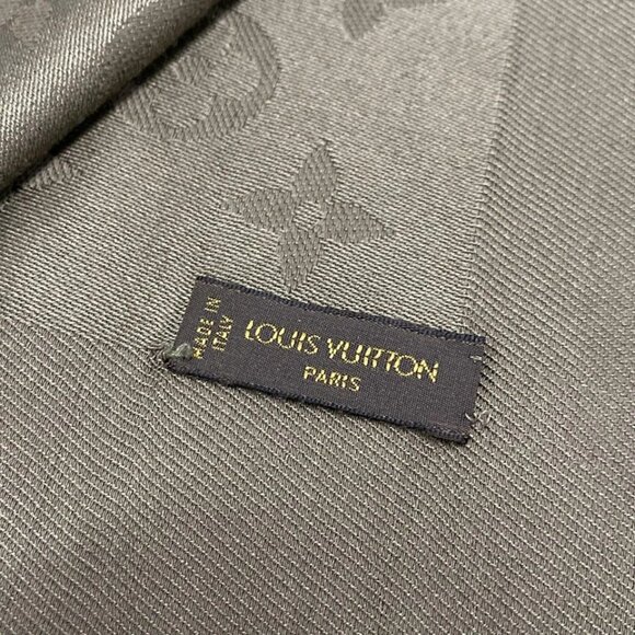 LOUIS VUITTON Shawl Monogram Khaki - Unconfirmed Scarf 416-053025 - Picture 10 of 10